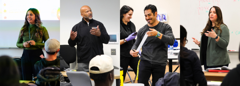 Professors and Students in Classrooms